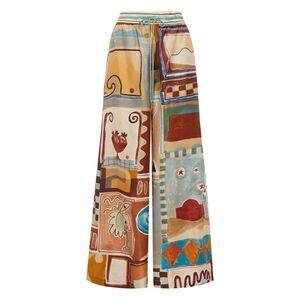 Alémais Women `Michelle` Silk Pants